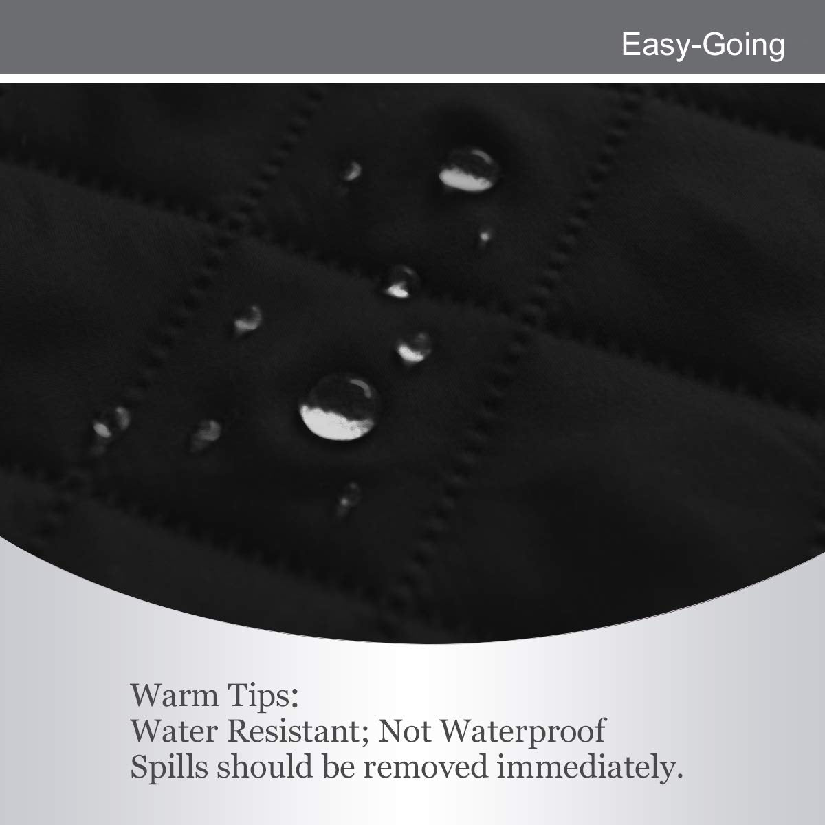 Easy-Going foam pipes inserted into sofa grooves for stability