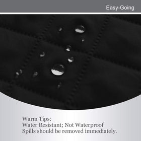 Easy-Going foam pipes inserted into sofa grooves for stability