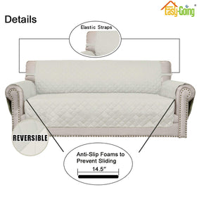 Easy-Going foam pipes tuck into creases to prevent sliding and shifting.