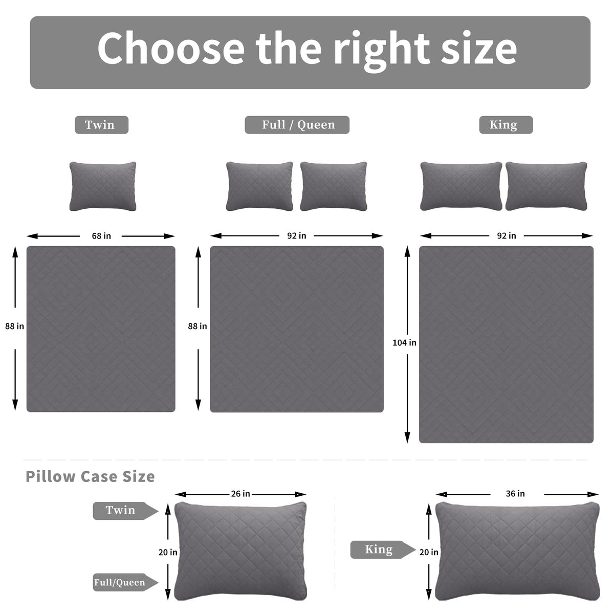 Easy-Going lightweight bedspread ideal for year-round layering.