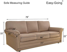 Easy-Going machine-washable cover for easy care and quick refreshes.