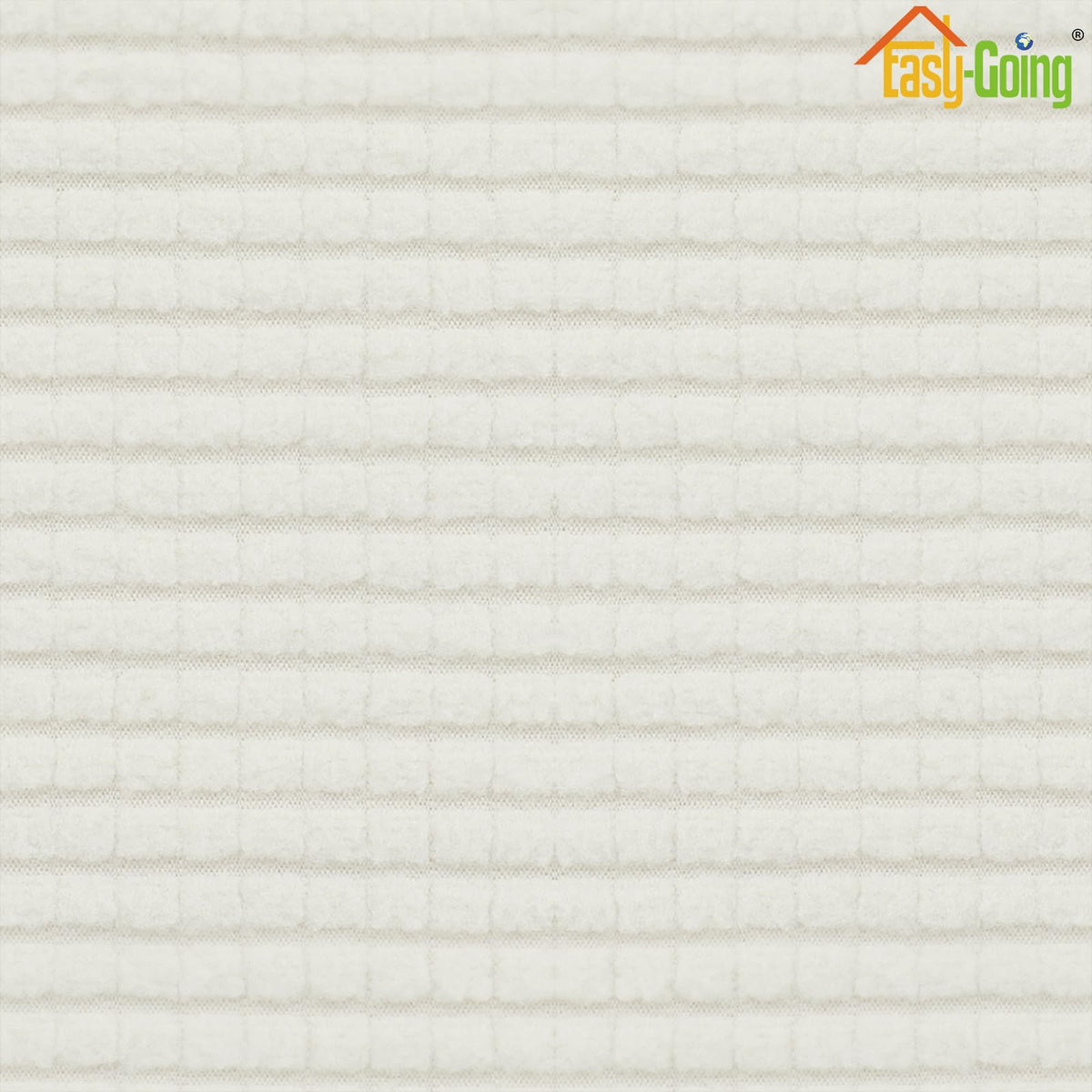 Easy-Going machine-washable fabric makes care simple and quick.