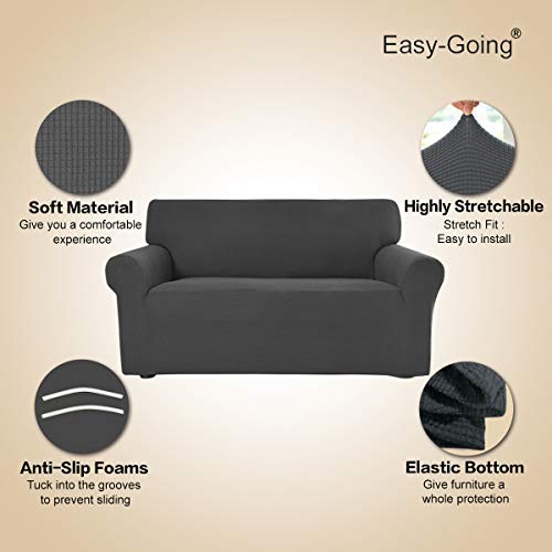 Easy-Going jacquard fabric blend offering soft, durable seating protection