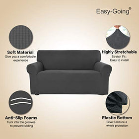 Easy-Going jacquard fabric blend offering soft, durable seating protection