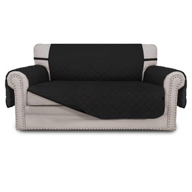 Easy-Going reversible loveseat cover front view showing protective fabric