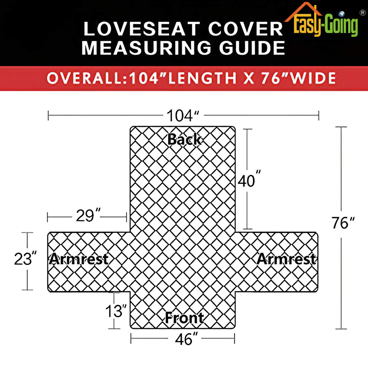 Easy-Going two-color option coordinates with your decor