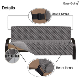 Easy-Going Slipcover fits around a 70-inch sofa seat width.