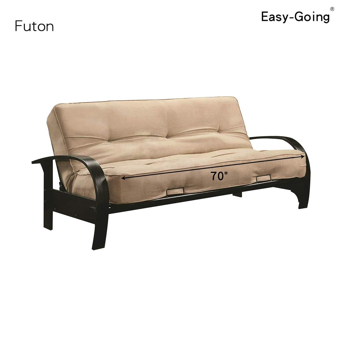 Easy-Going Slipcover uses water-resistant fabric to guard against spills.