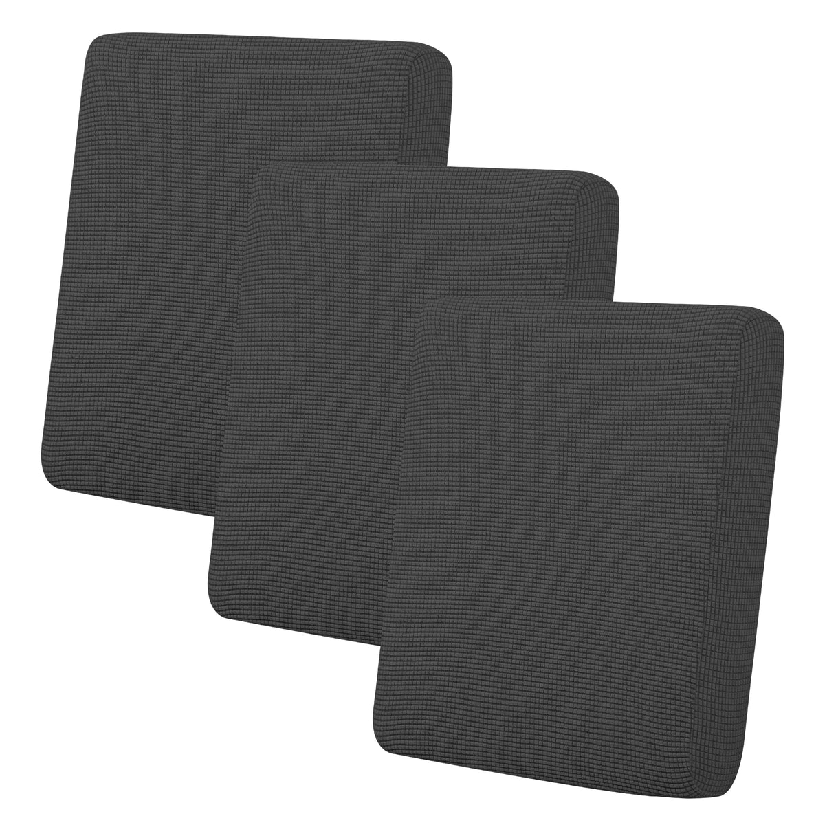 Easy-Going stretch cushion cover provides flexible protection for sofa cushions with a 3-piece design.