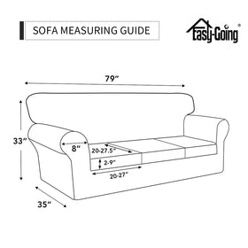 Easy-Going stretch fabric detail shows durable elastic performance