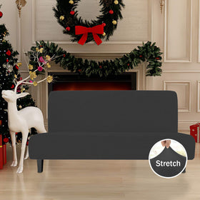 Easy-Going Stretch Futon Slipcover large dimensions fits wide seats smoothly