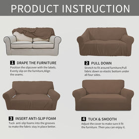 Easy-Going fits sofas from 60 to 81 inches.