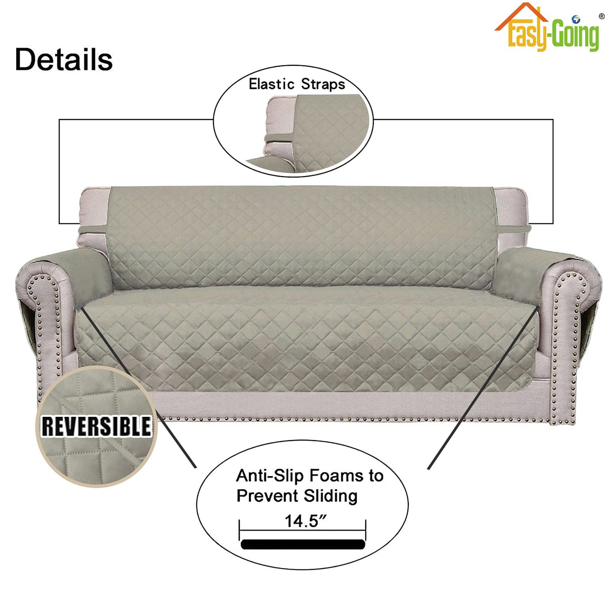 Water-resistant fabric close-up showing durable material