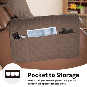 Easy-Going water-resistant furniture protector guards against spills and pet accidents.