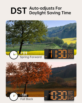 EASYERA auto-DST keeps time accuracy through daylight saving changes.