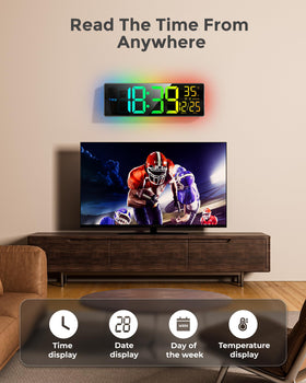 EasyEra RGB ambient lighting scene for immersive room mood.