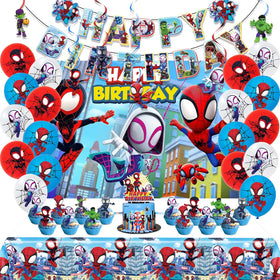 Eazyco Spidey banner brightens the party with bold characters for a memorable celebration