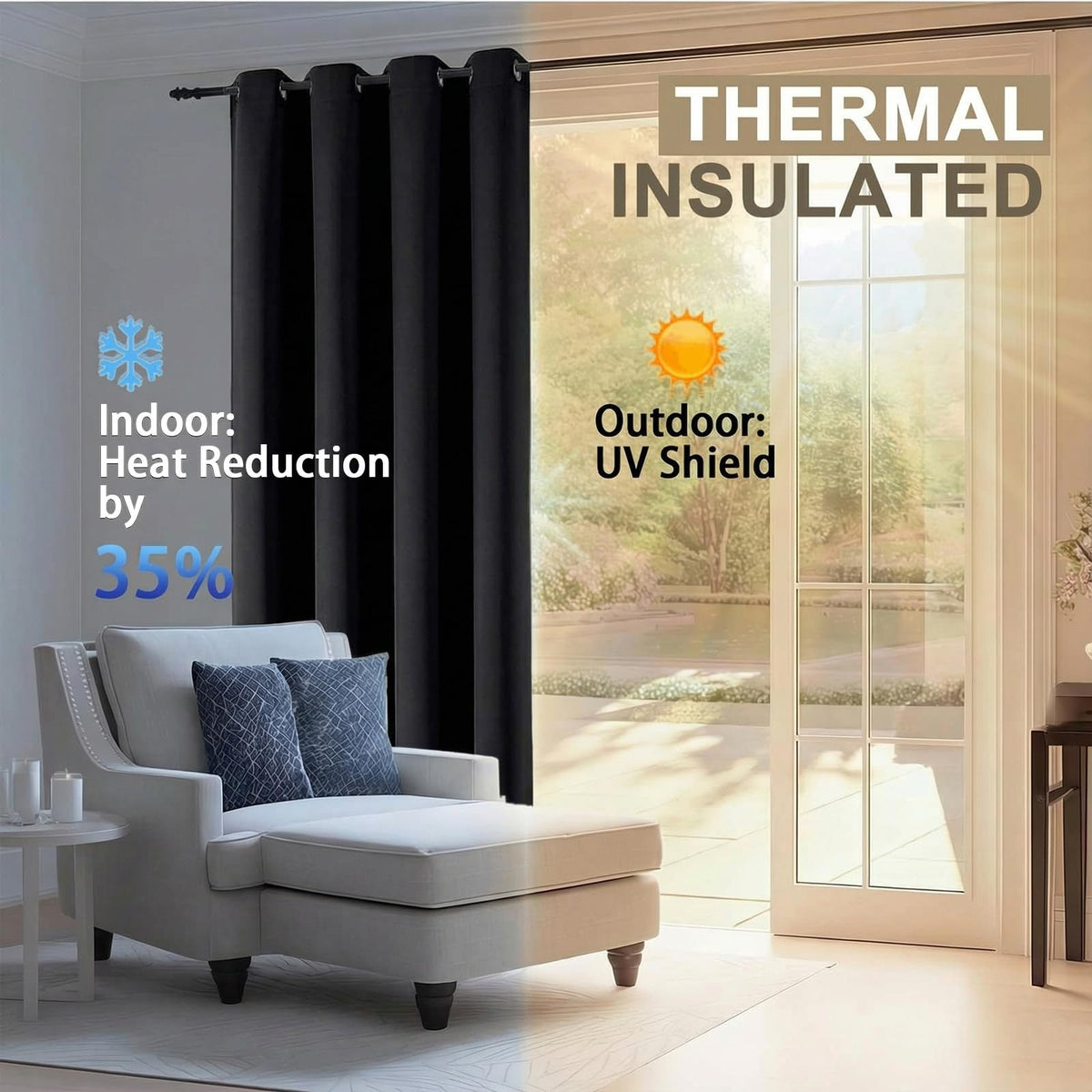 Ebesto 280gsm thermal fabric close-up highlights rich texture and durability