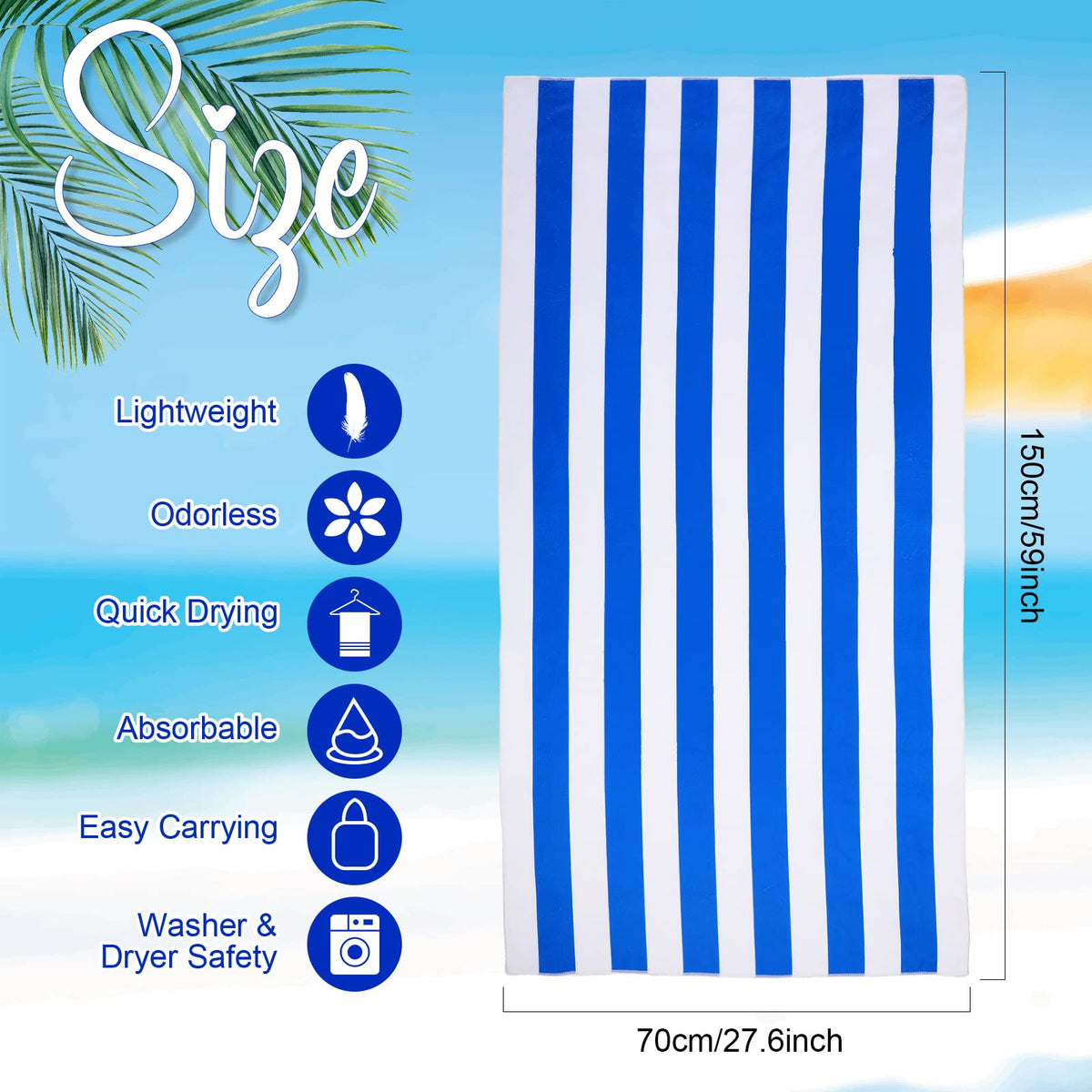 EBOOT 10-pack variety towels offer quick-dry comfort for travel and gym routines.