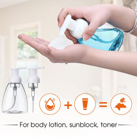 EBOOT transparent bottle view shows liquid level for easy refill