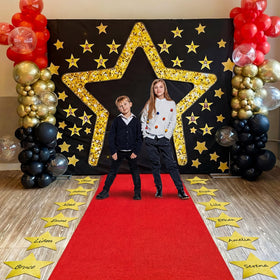 EBOOT red carpet runner for graduation aisle and photos.