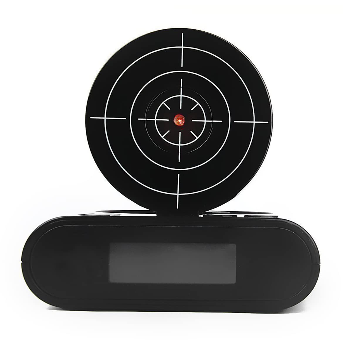 EC VISION Lock N' Load desk clock in black design