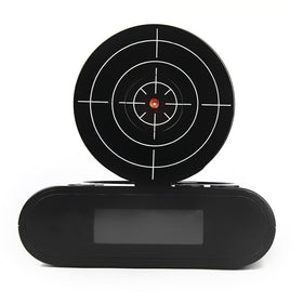 EC VISION Lock N' Load desk clock in black design