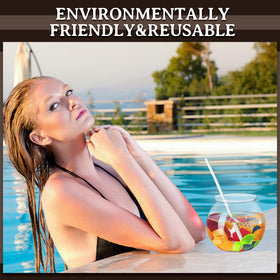 Eccliy unbreakable goldfish bowls help safer table décor.