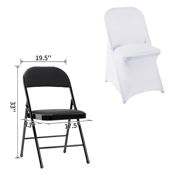 eccwai chair cover on banquet chair demonstrates secure fit
