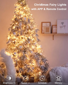 echosari smart fairy lights group control with memory for seamless scenes