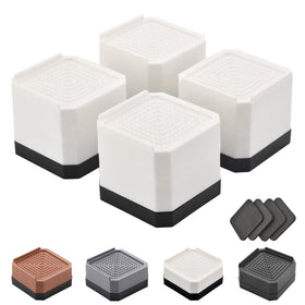 EclatBain bed risers two-layer height at 3 inches for easier cleaning.