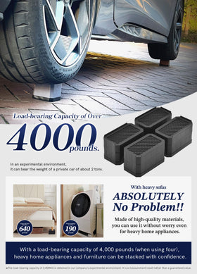 EclatBain BK-2 durable polypropylene construction supports heavy furniture