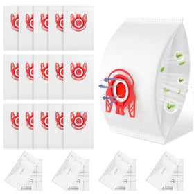 Ecleanfy 3D AirClean FJM bag pack 16 close-up showing multi-layer filtration