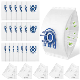 Ecleanfy GN 3D AirClean bags with expanded capacity for fewer bag changes.