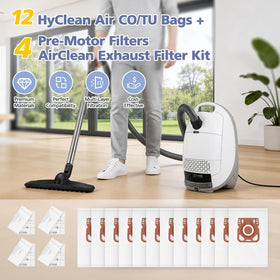 Ecleanfy HyClean bags pack includes multiple bags and filters.