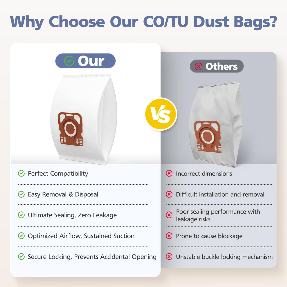 Ecleanfy in-use bag change demonstrates easy maintenance.