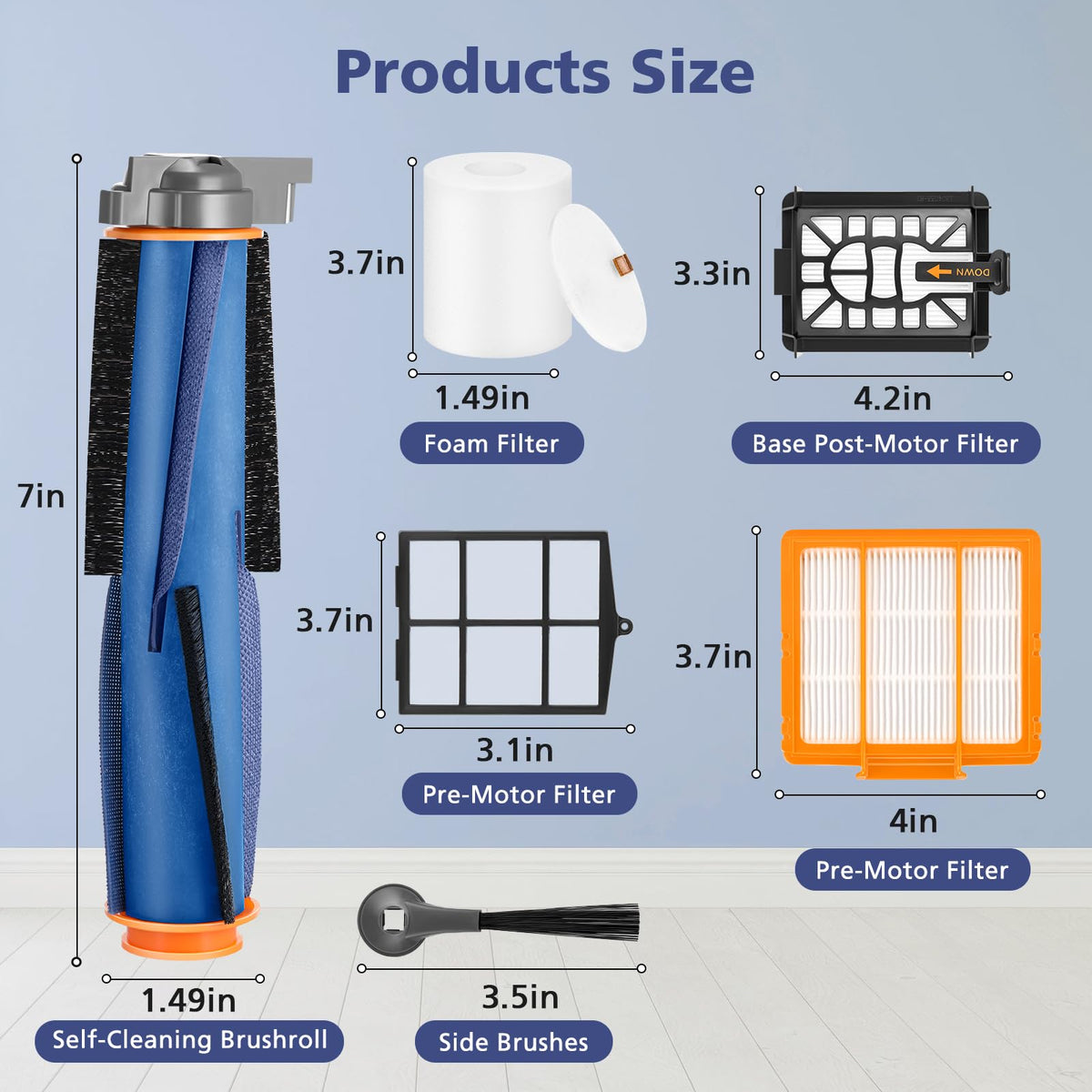Ecleanfy cleaning tool included for fast maintenance between uses.