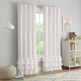 Eclipse easy-care fabric cleans easily for years of use.