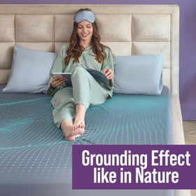 EcoHeal USA-designed grounding sheet fit for contemporary bedrooms.