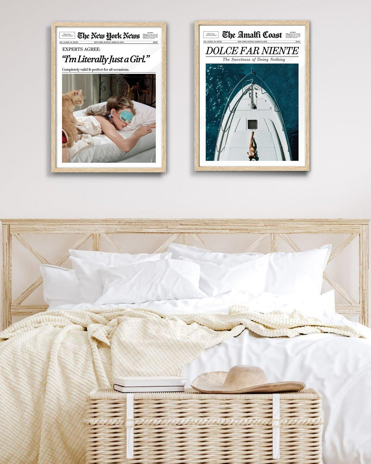 Great gift idea for fans of stylish wall art.