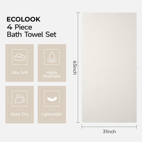 ecolook absorbent quick-dry weave highlights fast moisture uptake