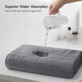 Versatile ecolook towels suitable for home, pool, gym, and travel.