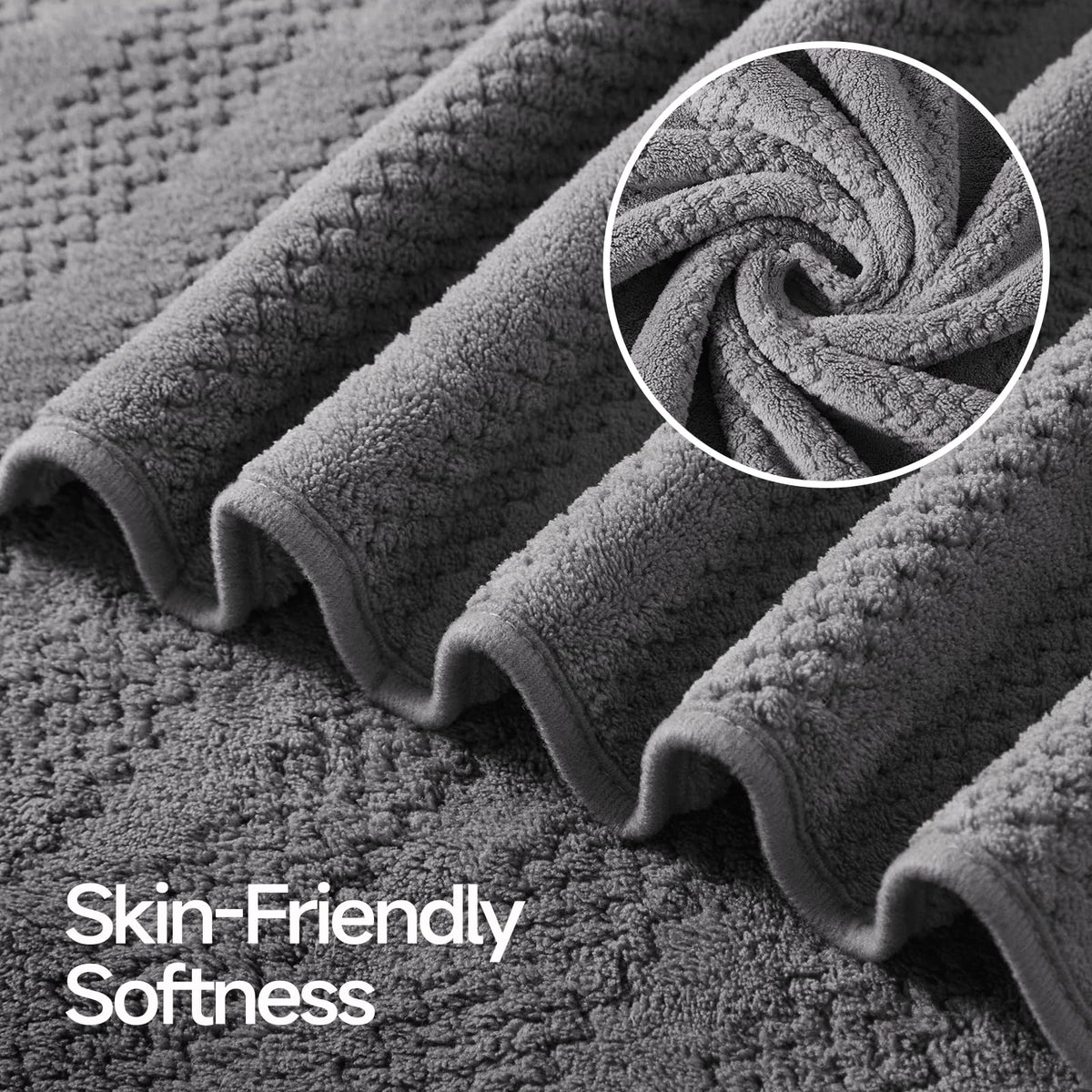 Care instructions for ecolook towels: cold wash, avoid bleach.