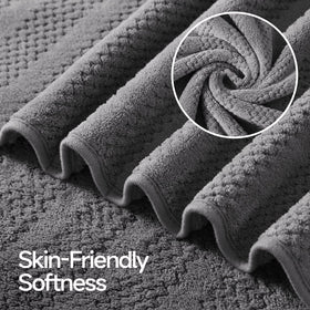 Care instructions for ecolook towels: cold wash, avoid bleach.