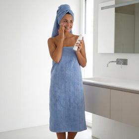 ecolook durable soft towel stays fluffy after repeated washes.