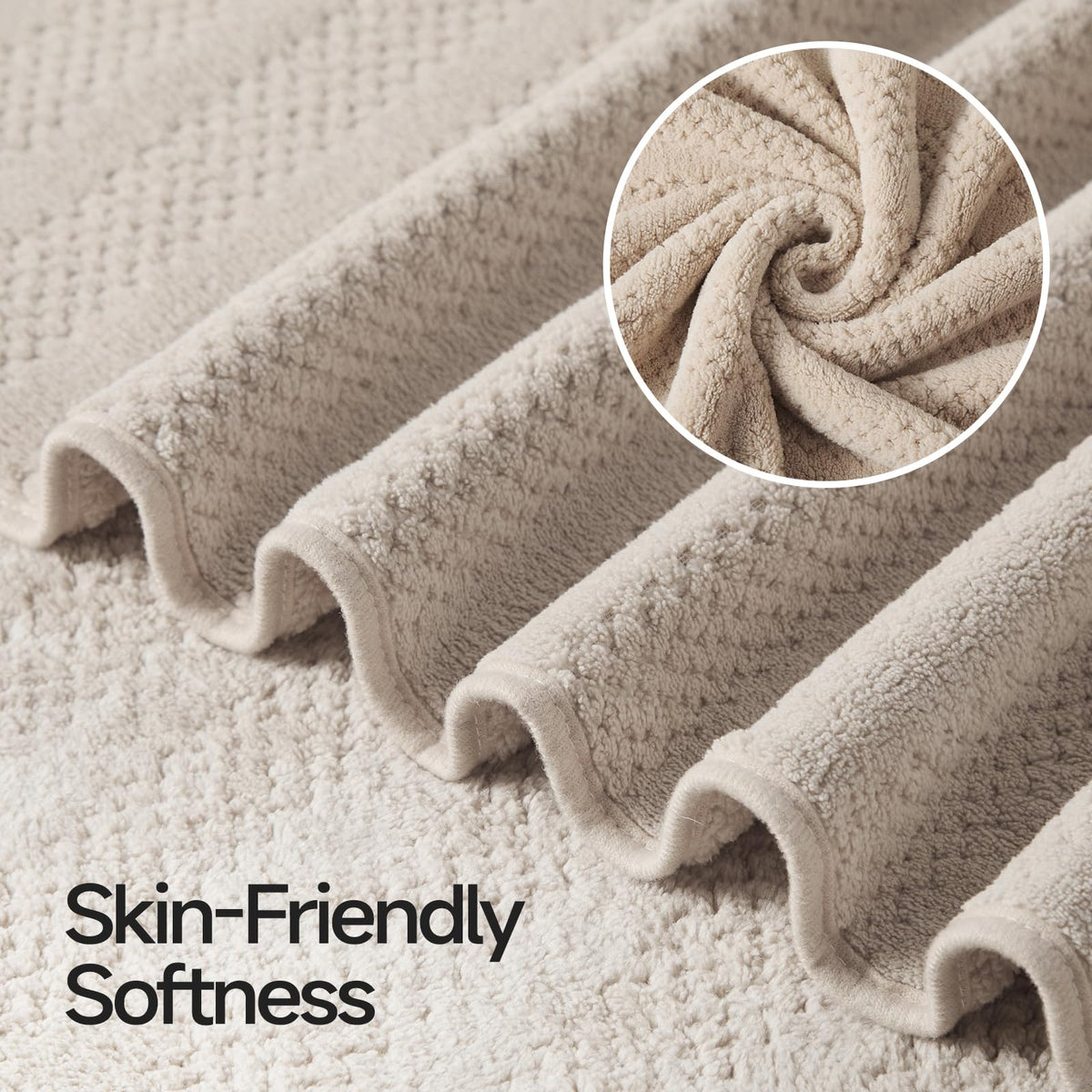 ecolook extra-large 31 by 63 inches towel wraps the body comfortably.