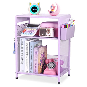 ECOLOVI Kids Nightstand suitable for nursery or toddler bedrooms.