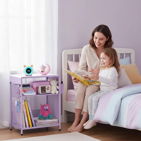 ECOLOVI Kids Nightstand tool-free assembly saves time.