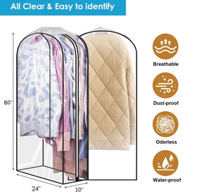 ECOMAID 10-gusseted waterproof bag fits multiple pieces and shields from moisture.