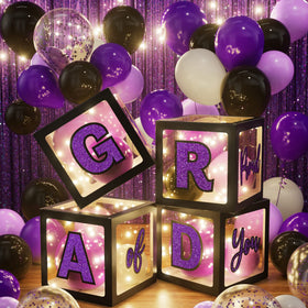 Ecomore 32in 2026 foil balloon adds a bold focal point for the backdrop.
